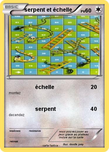 Pokemon serpent et échelle