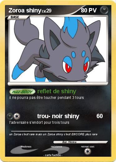 Pokemon Zoroa shiny