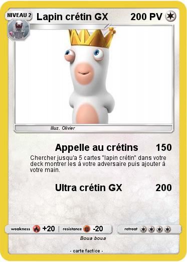 Pokemon Lapin crétin GX