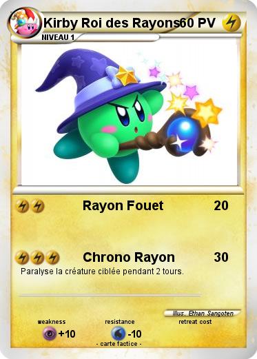 Pokemon Kirby Roi des Rayons