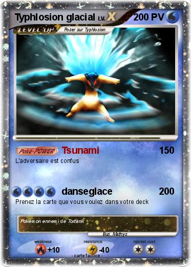 Pokemon Typhlosion glacial