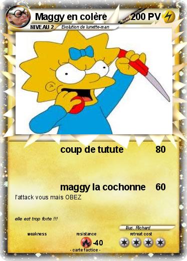 Pokemon Maggy en colère