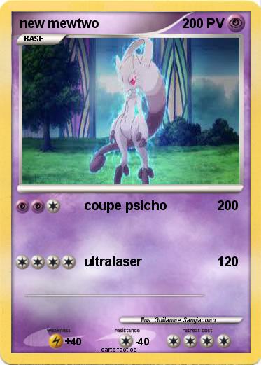 Pokemon new mewtwo