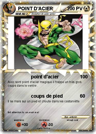 Pokemon POINT D'ACIER