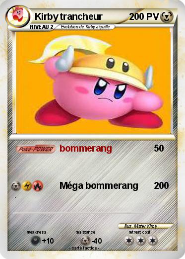Pokemon Kirby trancheur