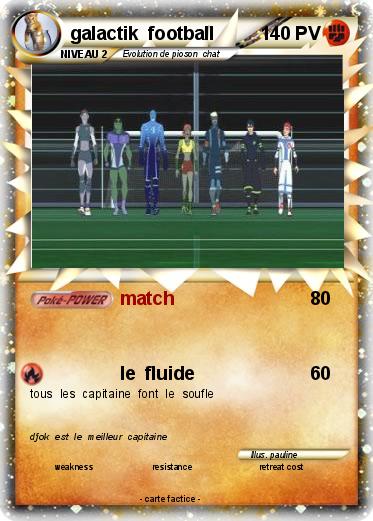 Pokemon galactik  football