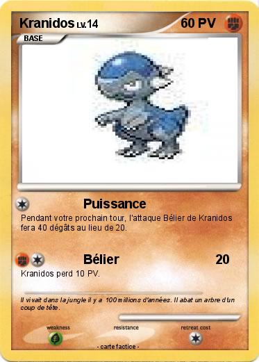 Pokemon Kranidos