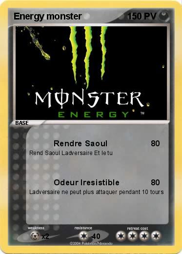 Pokemon Energy monster