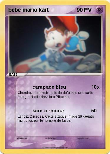 Pokemon bebe mario kart