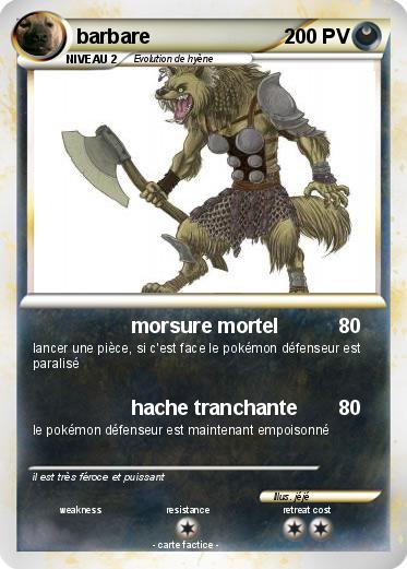 Pokemon barbare