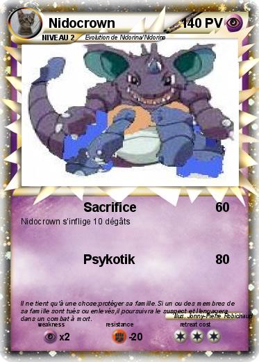 Pokemon Nidocrown