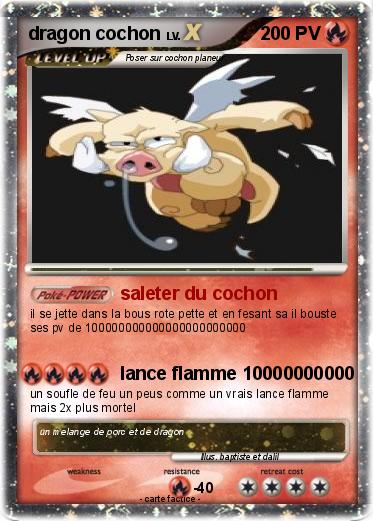 Pokemon dragon cochon