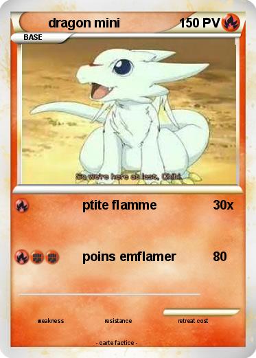 Pokemon dragon mini