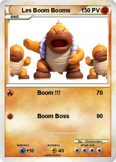 Pokemon Les Boom Booms
