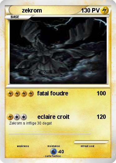 Pokemon zekrom