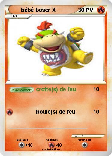 Pokemon bébé boser X