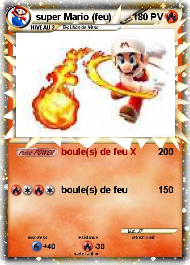 Pokemon super Mario (feu)
