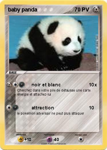 Pokemon baby panda