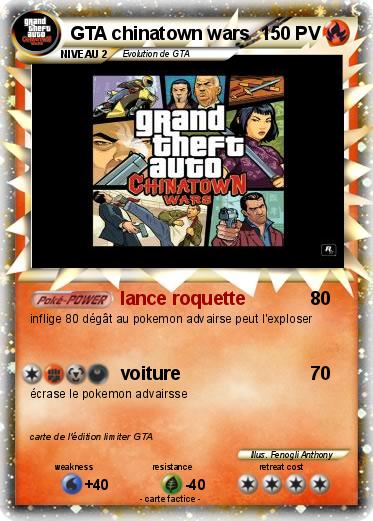 Pokemon GTA chinatown wars