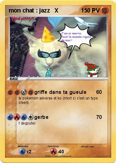 Pokemon mon chat : jazz   X