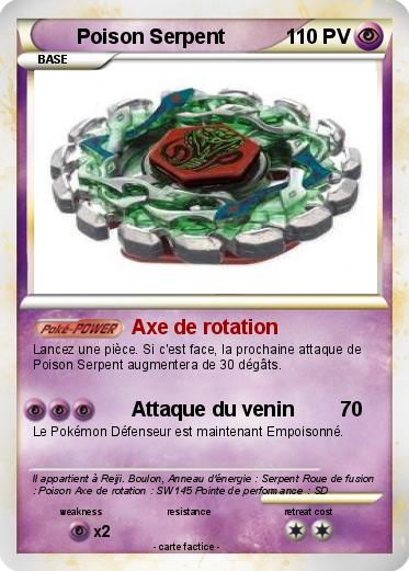 Pokemon Poison Serpent