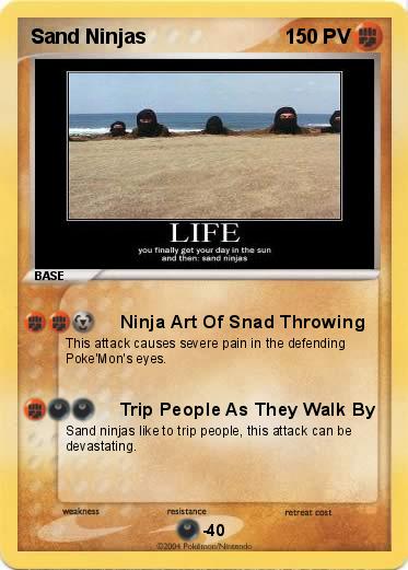 Pokemon Sand Ninjas