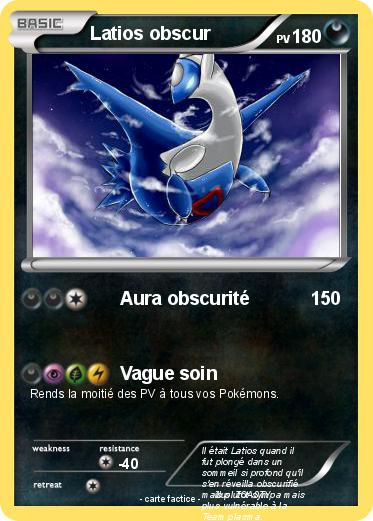 Pokemon Latios obscur