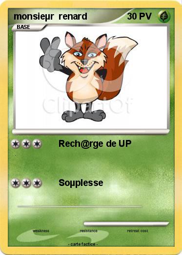 Pokemon monsieµr  renard
