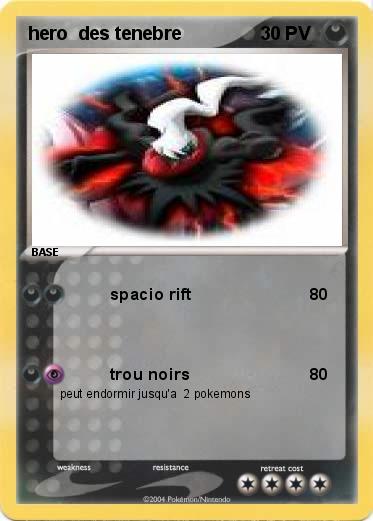 Pokemon hero  des tenebre