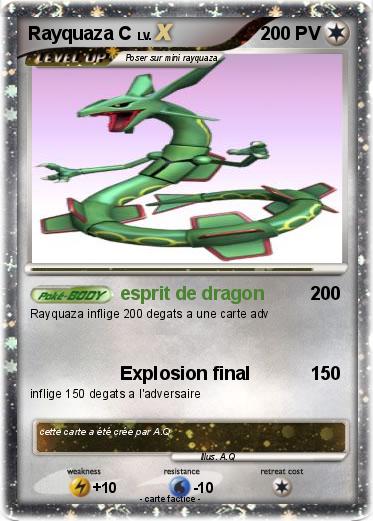Pokemon Rayquaza C