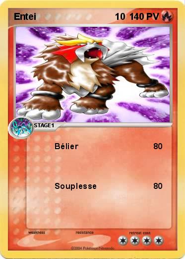 Pokemon Entei                               10