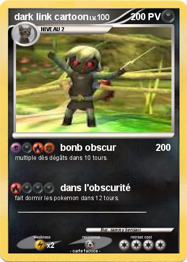 Pokemon dark link cartoon