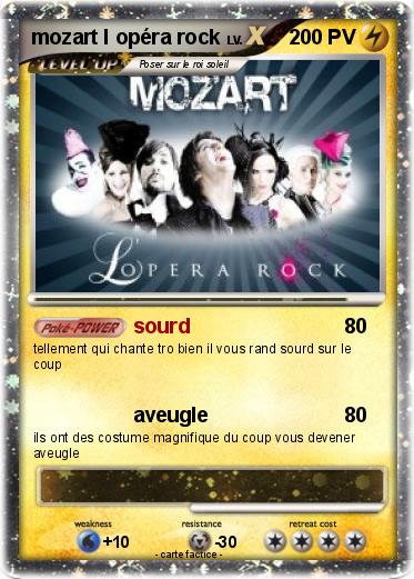 Pokemon mozart l opéra rock