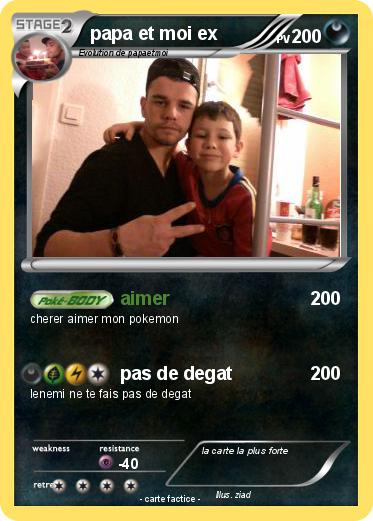 Pokemon papa et moi ex