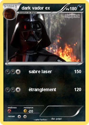 Pokemon dark vador ex