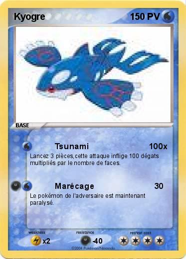Pokemon Kyogre