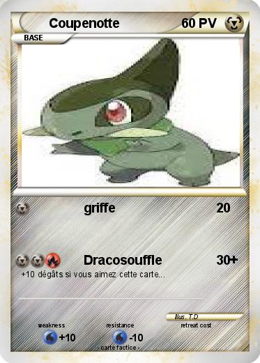 Pokemon Coupenotte