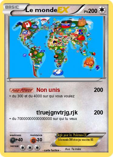 Pokemon Le monde
