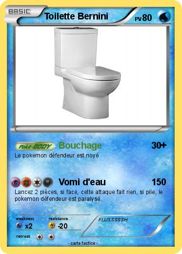 Pokemon Toilette Bernini