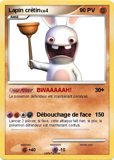 Pokemon Lapin crètin
