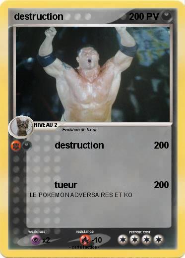 Pokemon destruction