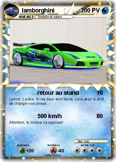 Pokemon lamborghini