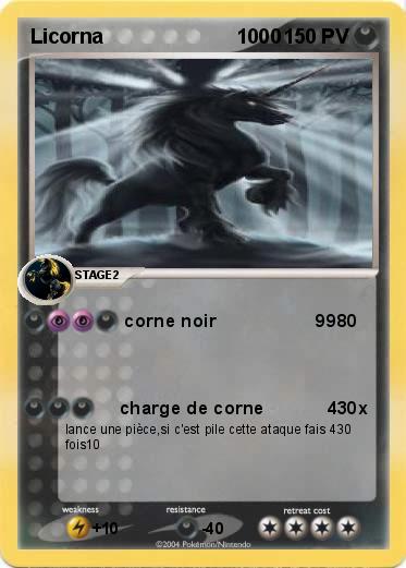 Pokemon Licorna                        1000