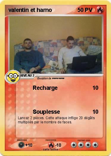 Pokemon valentin et harno