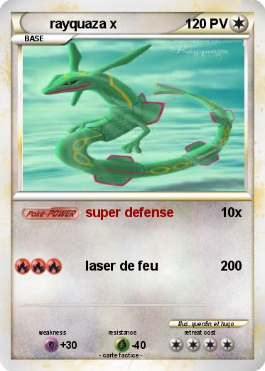 Pokemon rayquaza x