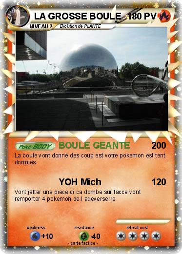 Pokemon LA GROSSE BOULE
