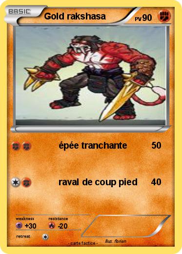Pokemon Gold rakshasa