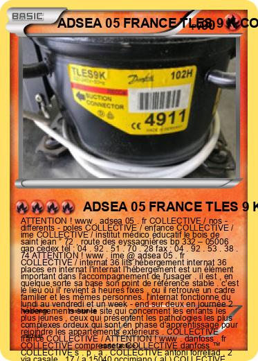 Pokemon ADSEA 05 FRANCE TLES 9 K COLLECTIVE Danfoss ™ FRANCE SEMI - INTERNAT 3 FRANCE IME FRANCE