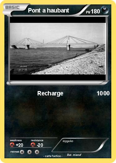 Pokemon Pont a haubant