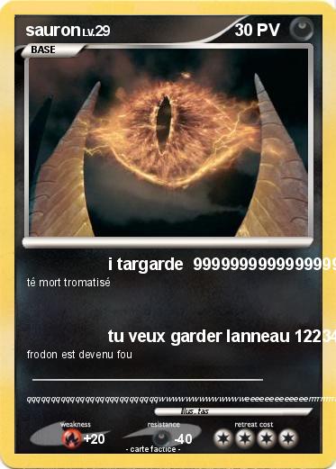 Pokemon sauron
